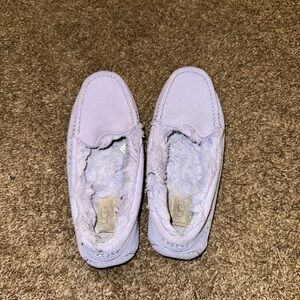 UGG Light Purple Shearling Loafers